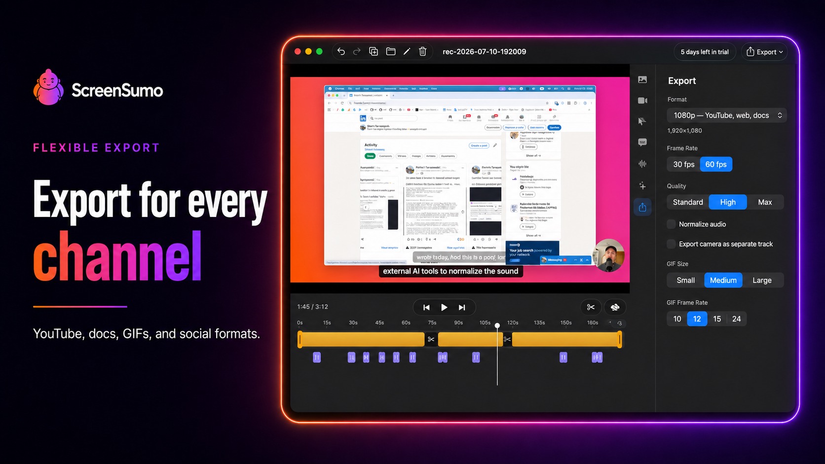 ScreenSumo screenshot