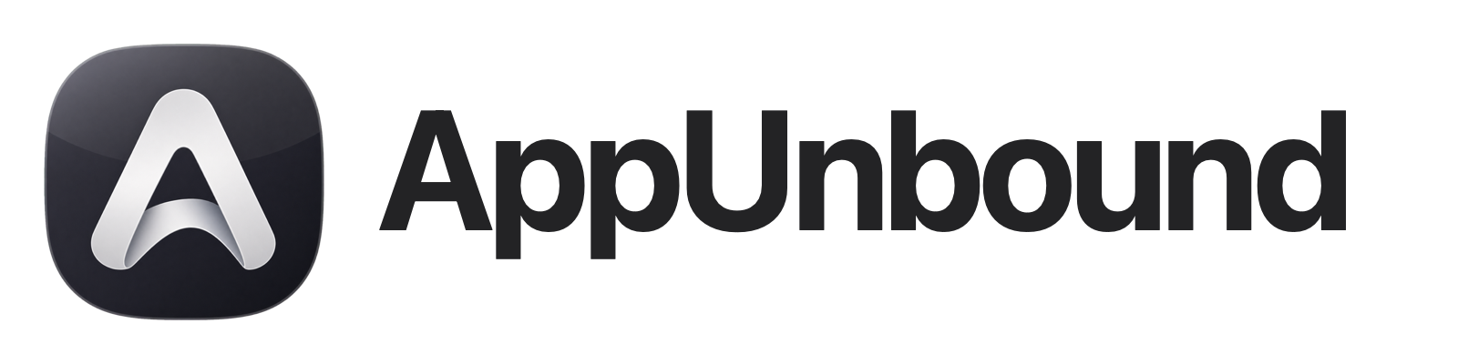 AppUnbound dark wordmark