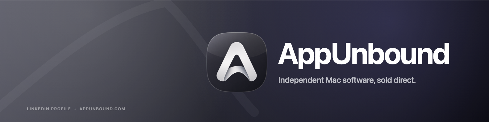 AppUnbound LinkedIn profile cover preview
