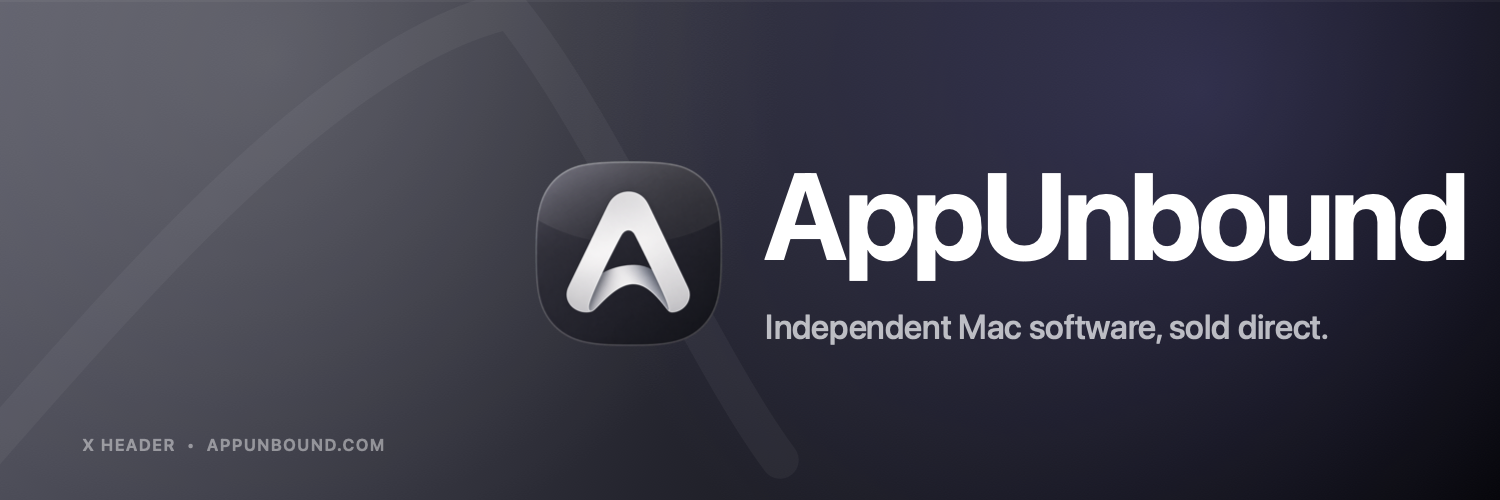 AppUnbound X header preview