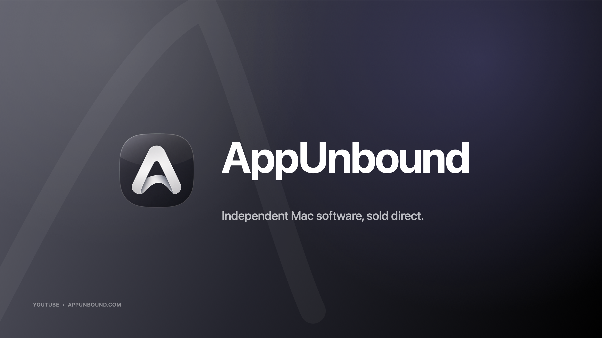 AppUnbound YouTube banner preview